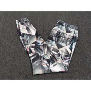 Nike Power Legend Training Leggings 861422 Black Botanical Fresh Size XL